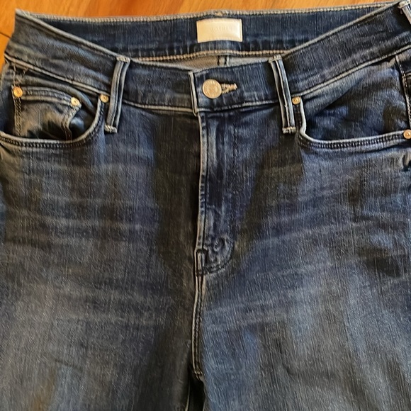 MOTHER Jeans The Twister Sneak Size 27 Wide Leg - Picture 2 of 7